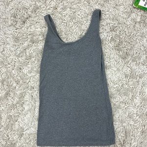Gray tank top